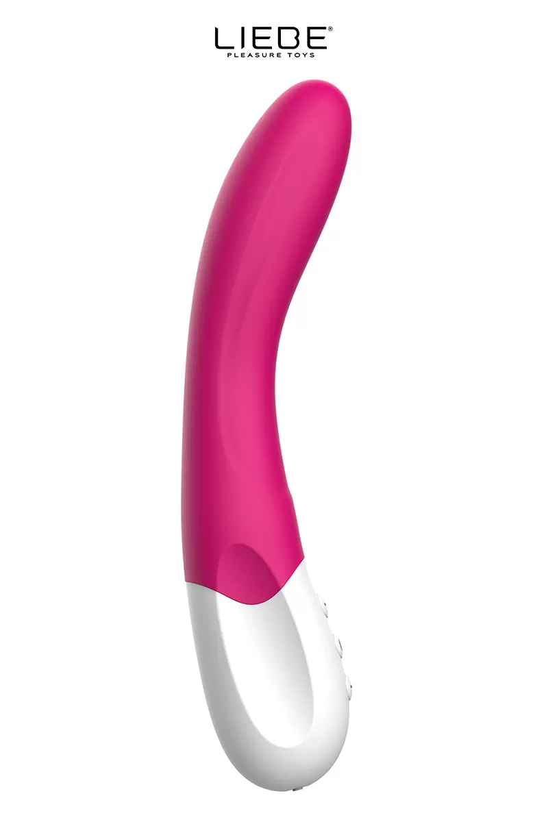 Vibromasseur Rechargeable et Flexible 21,5 cm Bend It Cerise - Liebe