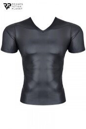 T-Shirt Wetlook noir - Regnes