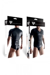 T-Shirt Wetlook noir - Regnes