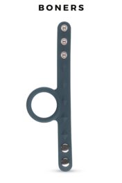 Cock et Ballstrap Silicone Noir - Boners