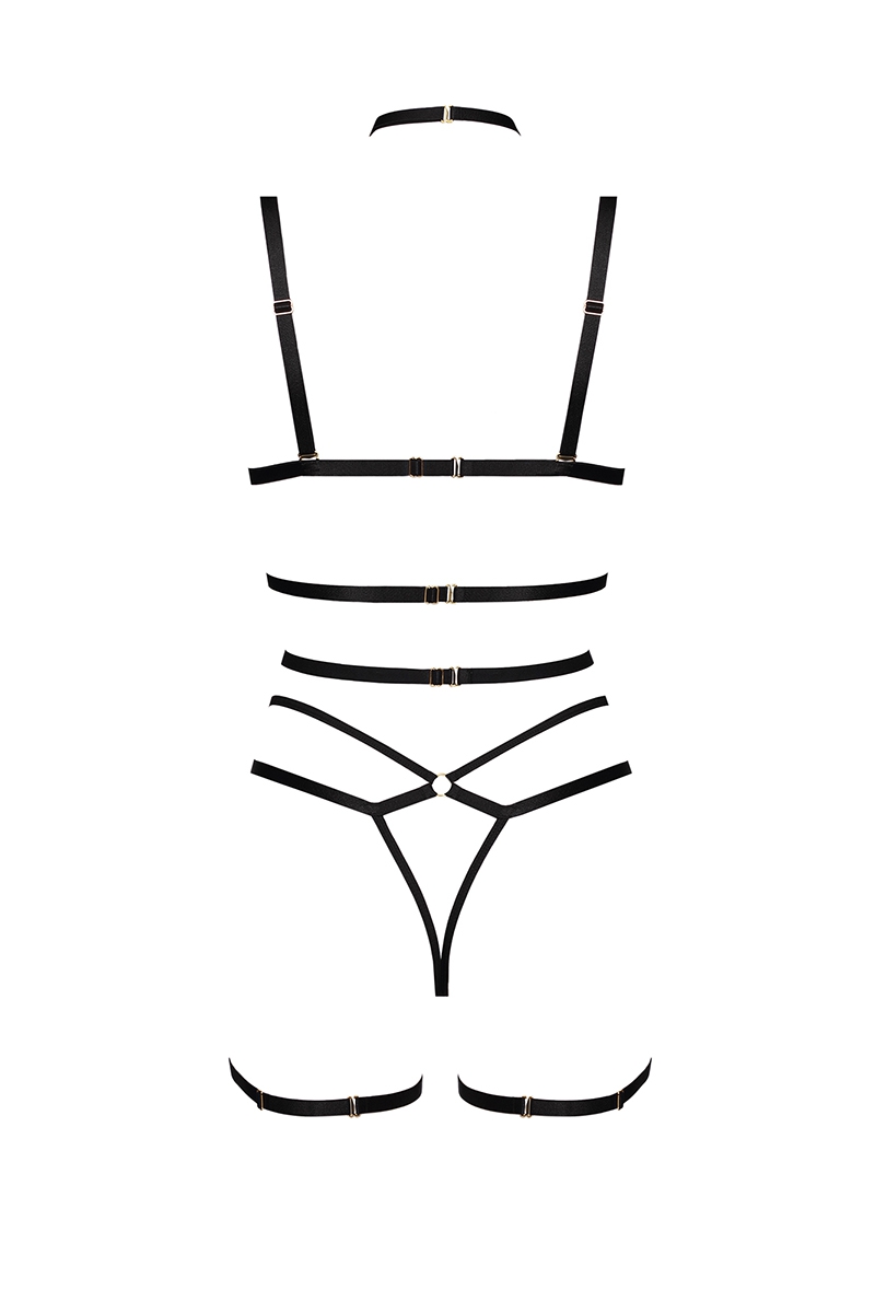 Ensemble Harnais et Lingerie Cozmo - Anais