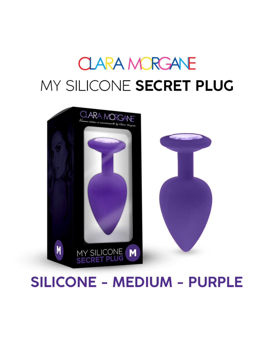 Bijou Anal SMALL My Silicone Secret Plug Violet - Clara Morgane