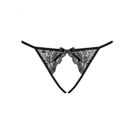 Culotte Ouverte Miamor Noire - Obsessive