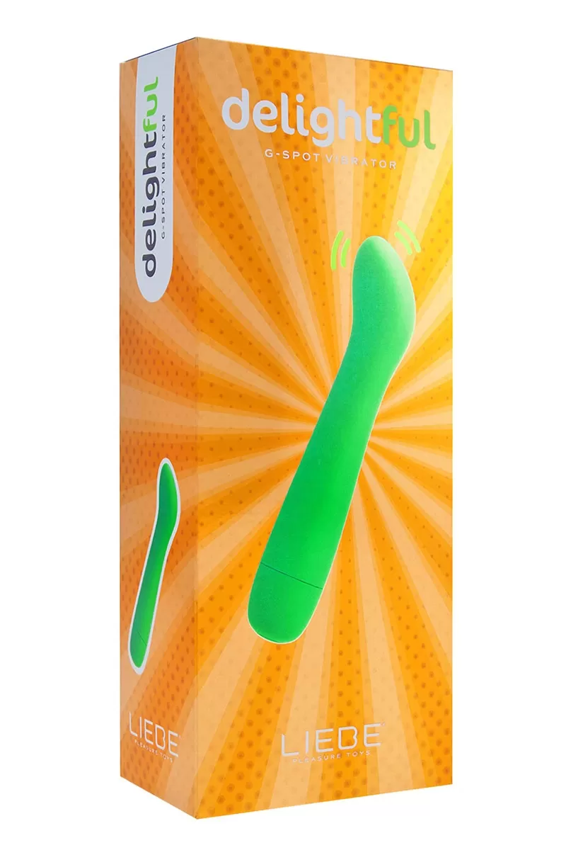 Vibromasseur Point G 18 cm Delightful Vert - Liebe