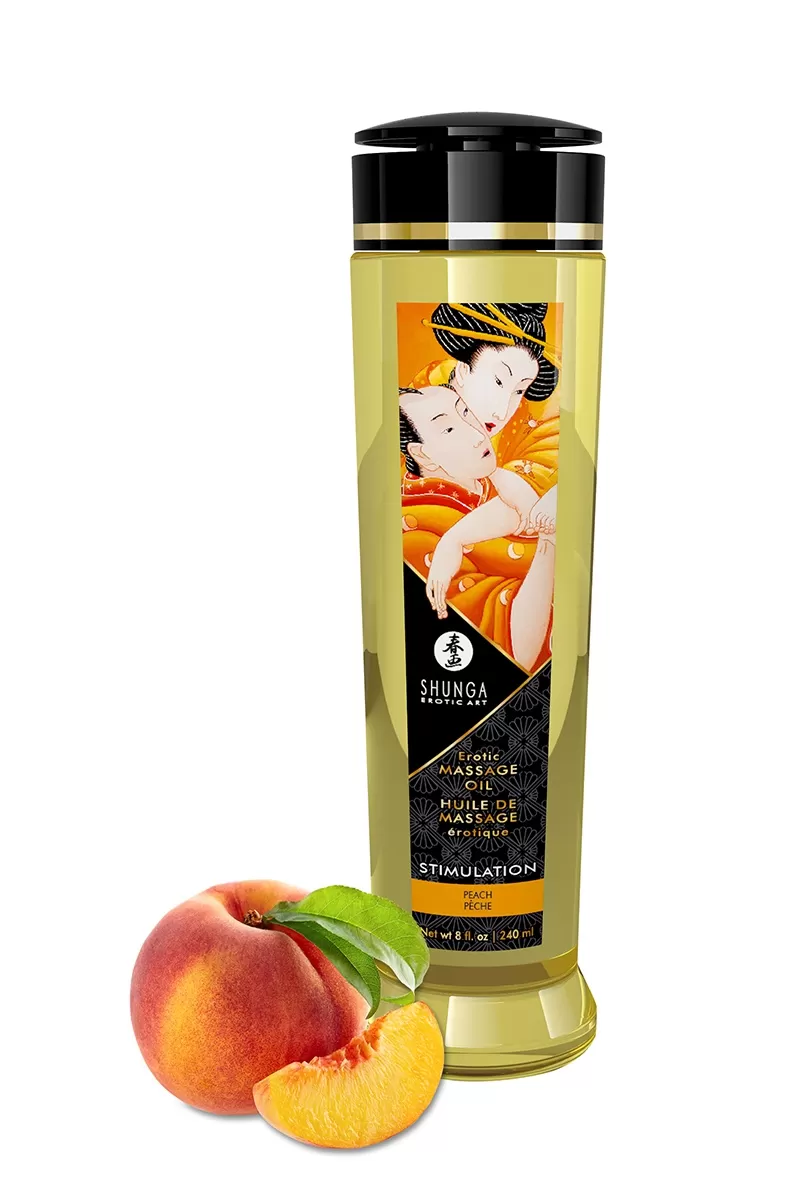 Huile de massage 240 ml Stimulation Pêche - Shunga