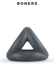 Cocksling Ouvert Silicone Noir - Boners