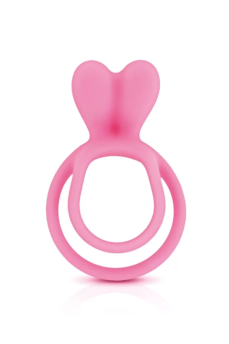 Double Cockring Rose - Glamy