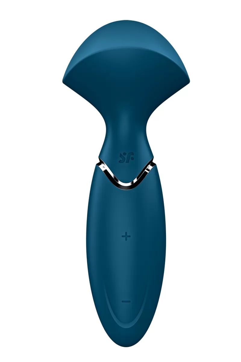 Vibromasseur Wand Mini Wand-er Bleu - Satisfyer